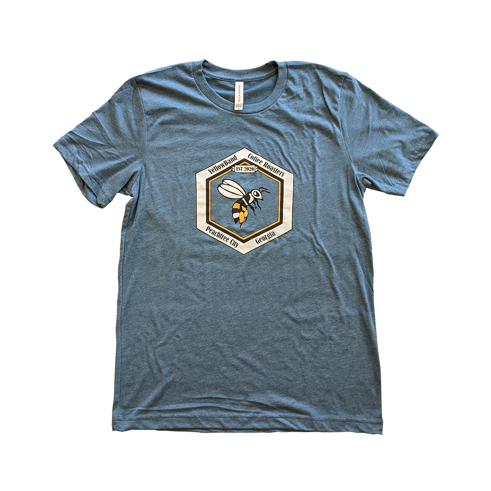 Heather Teal Unisex T-Shirts – YellowBand Coffee Roasters